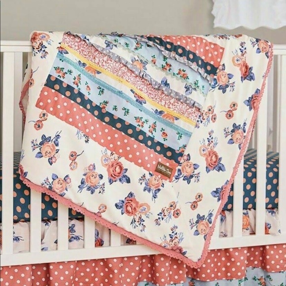 Matilda Jane Crib Set - Rock-a-bye blanket NWT - Picture 2 of 3